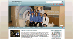 Desktop Screenshot of fingerlakesradiology.com